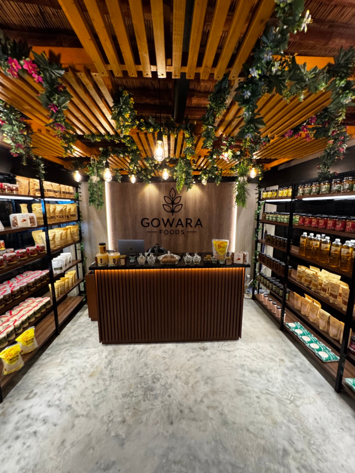 Gowara Foods Experience Corner interior