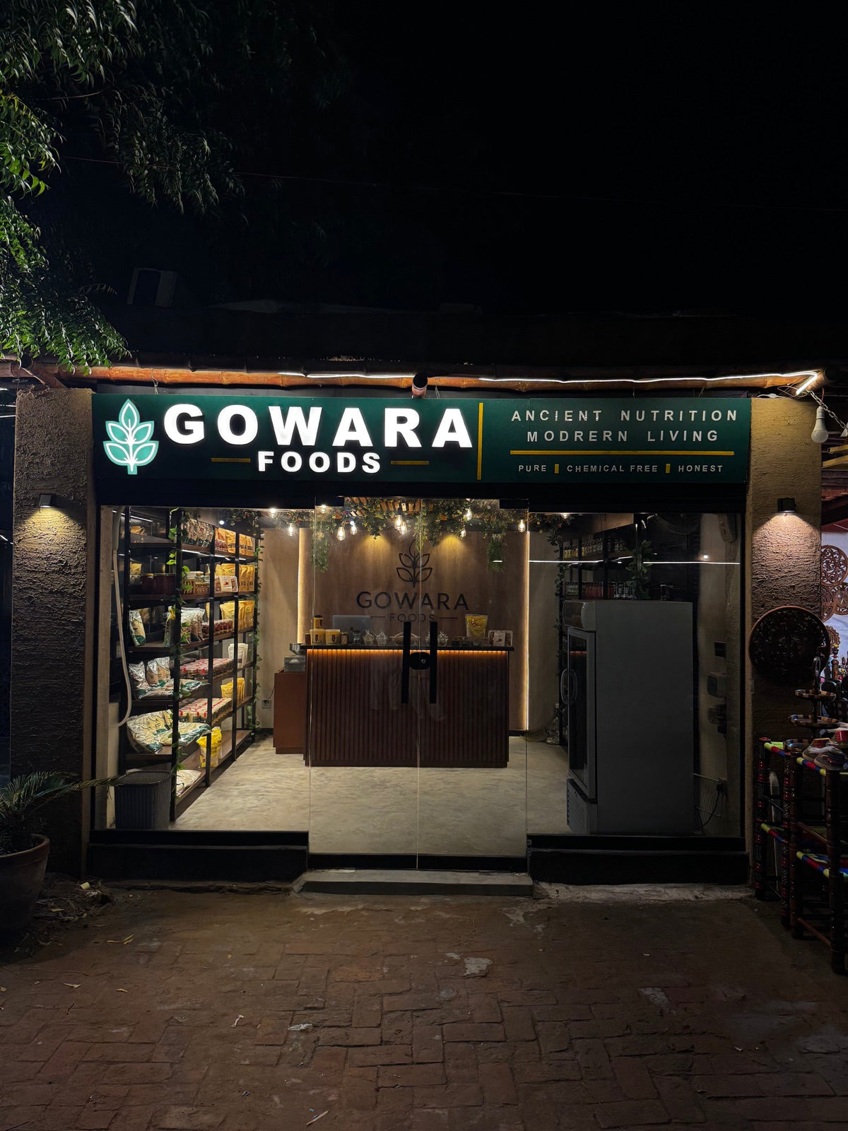 Gowara Foods storefront in DHA Lahore